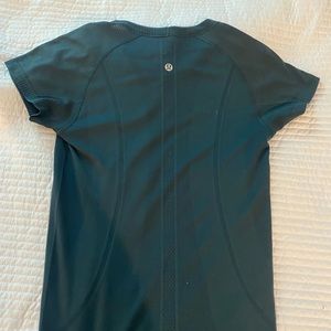 Dark green Lululemon shirt